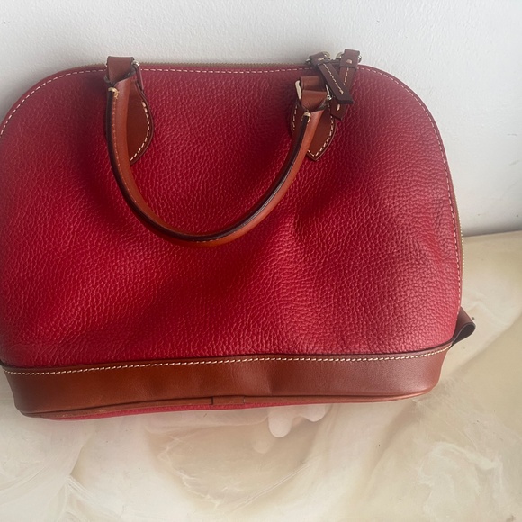 Dooney and Bourke Pebble Leather Satchel - Picture 6 of 17